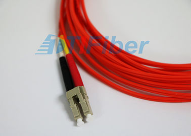 Wielodomowe LC / UPC 62,5 / 125 mm Duplex Fiber Patch Cables do SC / UPC