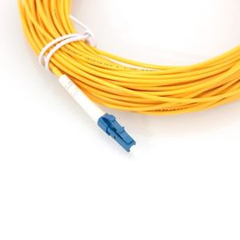 LC / APC 0,9 ​​mm Światłowód Pigatil Jumper Jednomodowa sieć PVC
